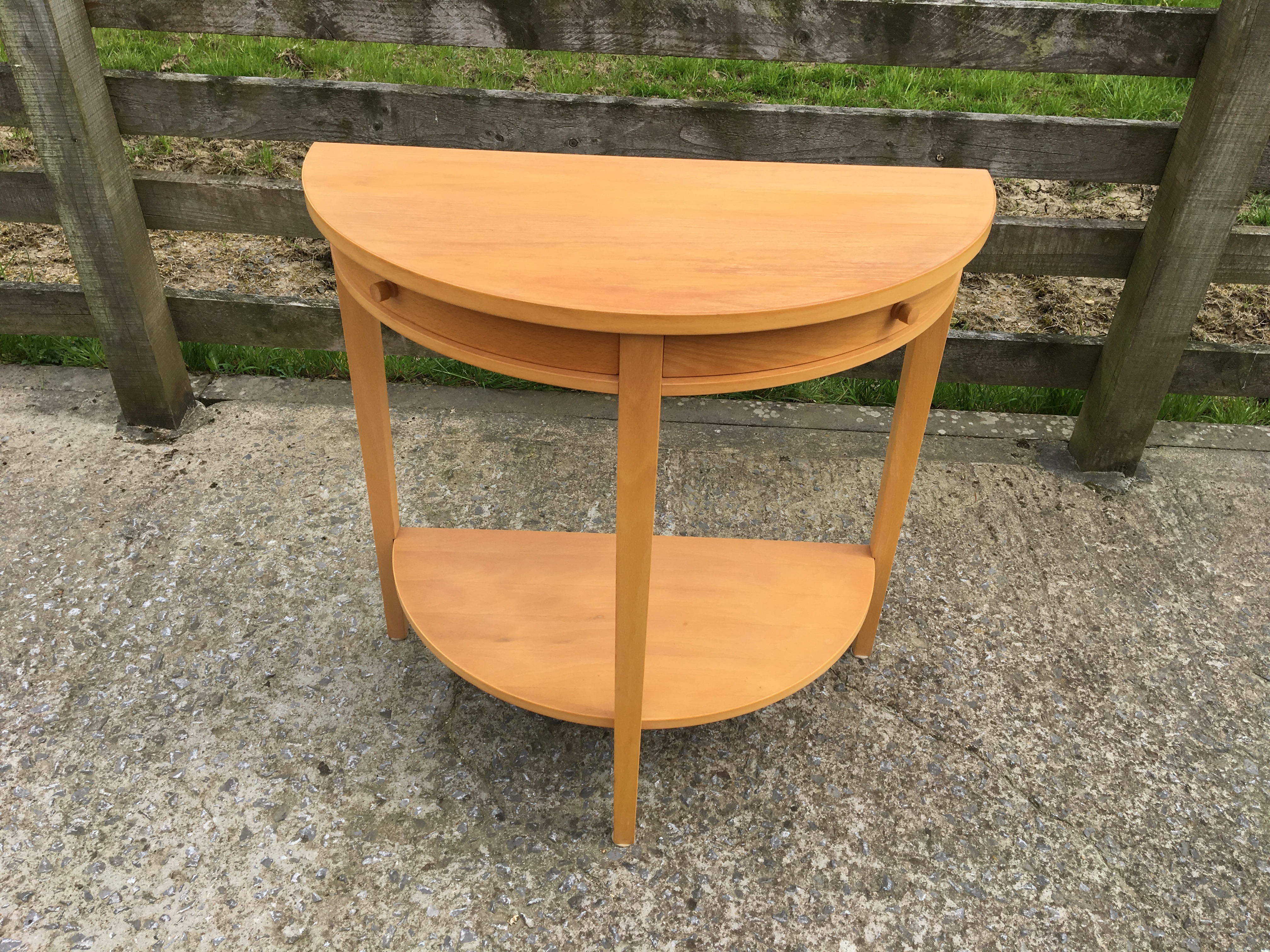 Half Moon Hall Table
